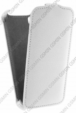 Кожаный чехол для Explay Hit Armor Case (Белый)