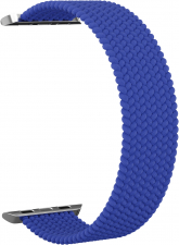 Ремешок нейлоновый GSMIN Braid для Apple Watch Series 7 41mm 38/40 (S) (Синий)
