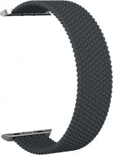 Ремешок нейлоновый GSMIN Braid для Apple Watch Series 7 41mm (M) (Темно-синий)