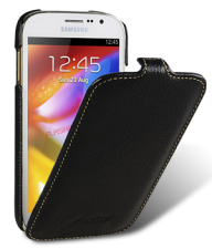 ������� ����� ��� Samsung Galaxy Premier (i9260) Melkco Premium Leather Case - Jacka Type (Black LC)