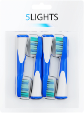 Насадки 5Lights SR12A.18A для электрической зубной щетки Oral-b, совместимые, средней жесткости