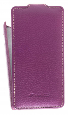 Кожаный чехол для Sony Xperia Sola / MT27i Melkco Premium Leather Case - Jacka Type (Purple LC)
