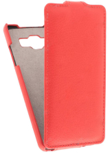 Кожаный чехол для Samsung Galaxy A5 Art Case (Красный)