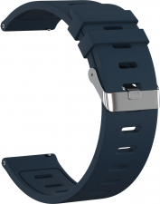 Ремешок силиконовый GSMIN Blow Light 20 для Samsung Galaxy Watch 4 Classic 46мм (Темно-синий)