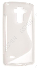 Чехол силиконовый для LG G4 Stylus H540F S-Line TPU (Прозрачно-Матовый)