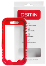 Водонепроницаемый чехол для Apple iPhone 7/8 GSMIN Ribbed WaterProof Case (Красный)