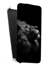 Кожаный чехол для Fly IQ 4512 EVO Chic 4 Armor Case (Белый) (Дизайн 143)