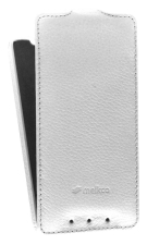 ������� ����� ��� HTC One Mini / M4 Melkco Premium Leather Case - Jacka Type (White LC)