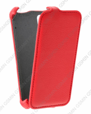 Кожаный чехол для Explay Onyx Armor Case (Красный)