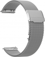 Ремешок стальной GSMIN Auri 20 для Samsung Galaxy Watch 4 Classic 46мм (Серебро)