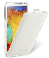 ������� ����� ��� Samsung Galaxy Note 3 Neo (N7505) Melkco Premium Leather Case -Jacka Type (White LC)