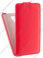 Кожаный чехол для Explay Vega Art Case (Красный)