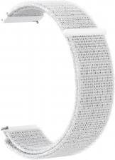 Ремешок нейлоновый GSMIN Woven Nylon 20 для Samsung Galaxy Watch 4 Classic 46мм (Светло-серый)