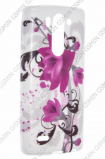 Чехол силиконовый для LG G3 D855 с Рисунком N1