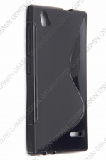 Чехол силиконовый для ZTE Blade Vec 4G S-Line TPU (Черный)