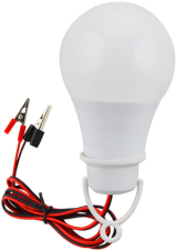 Лампа светодиодная с проводом и креплением (клеммы) HRS AS21 (3 Вт, 12 В) (Белый)