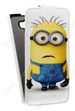 Кожаный чехол для LG G3 D855 Armor Case "Full" (Белый) (Дизайн 10/10)