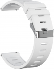 Ремешок силиконовый GSMIN Blow Light 22 для Elari KidPhone Fresh (Белый)