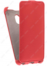 Кожаный чехол для Fly FS402 Stratus 2 Armor Case (Красный)