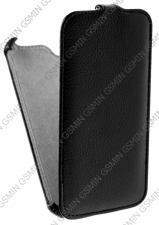 Кожаный чехол для Fly IQ 458 Quad Evo Tech 2 Armor Case (Черный)