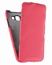 Кожаный чехол для Samsung Galaxy Grand 3 / MAX (SM-G7200) Armor Case "Full" (Красный)