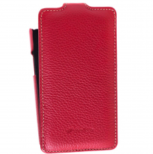 ������� ����� ��� Samsung Galaxy R (i9103) Melkco Premium Leather Case - Jacka Type (Red LC)
