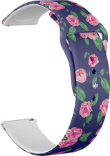 Ремешок силиконовый GSMIN Sport Band 22 для Amazfit GTR 3 Pro (Дизайн 17)