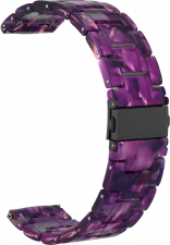 Ремешок из смолы GSMIN Farl 22 для Elari KidPhone Fresh (Темно-фиолетовый)