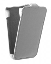 Кожаный чехол для Explay ATV Armor Case (Белый)