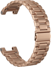 Ремешок стальной GSMIN Classic Collection для Amazfit T-Rex (Розовое золото)