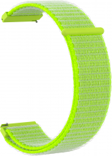 Ремешок нейлоновый GSMIN Woven Nylon 20 для Samsung Galaxy Watch 4 Classic 46мм (Салатовый)