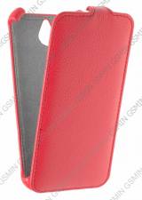 Кожаный чехол для HTC Desire 510 Armor Case (Красный)