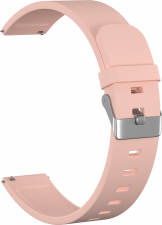 Ремешок силиконовый GSMIN Elate 20 для Samsung Galaxy Watch 4 Classic 46мм (Розовый)