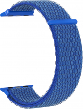 Ремешок нейлоновый GSMIN Sport Elegy для Apple Watch Series 7 41mm 38/40 (Синий)