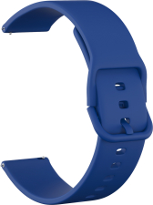 Ремешок силиконовый GSMIN Sport Line Soft 22 для Amazfit GTR 3 Pro (Синий)