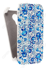 Кожаный чехол для Fly IQ 239 Era Nano 2 Armor Case (Белый) (Дизайн 18/18)