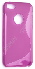 Чехол силиконовый для Apple iPhone 5/5S/SE S-Line TPU (Фиолетовый)