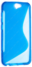 Чехол силиконовый для HTC One A9 S-Line TPU (Синий)