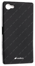 ����� ����������� ��� Sony Xperia Z5 Compact Melkco Poly Jacket TPU (Black Mat)