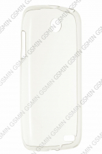 Чехол силиконовый для Lenovo A516 TPU 0.5 mm (Прозрачно Белый)