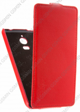 Кожаный чехол для Explay 4game Aksberry Protective Flip Case (Красный)