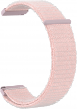 Ремешок нейлоновый GSMIN Woven Nylon 20 для Samsung Galaxy Watch 4 Classic 46мм (Светло-розовый)