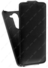 Кожаный чехол для LG L Bello D335 Art Case (Черный)