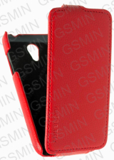 ������� ����� ��� Huawei Ascend G330 Aksberry Protective Flip Case (�������)