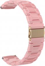 Ремешок из смолы GSMIN Farl 20 для Samsung Galaxy Watch 4 Classic 46мм (Розовый)