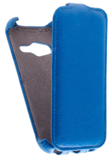Кожаный чехол для Samsung Galaxy Ace 4 Lite (G313h) Armor Case (Синий)