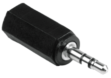 ����� ���������� ������� GSMIN A08 Mini Jack 3.5 �� ���� (F) - Micro Jack 2.5 �� ���� (M) (3Pin) (������)