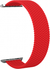 Ремешок нейлоновый GSMIN Braid для Apple Watch Series 7 41mm 38/40 (M) (Красный)