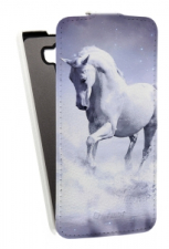 Кожаный чехол для LG G3 D855 Armor Case "Full" (Белый) (Дизайн 117)