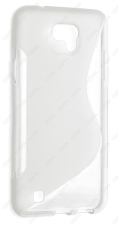 Чехол силиконовый для LG X Cam S-Line TPU (Прозрачно-Матовый)